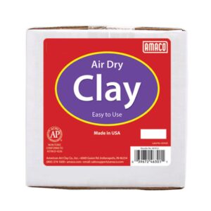 American Art Clay 41822D Sculptamold Dry White Modeling Compound 25lbs -  Crazy Model Trains