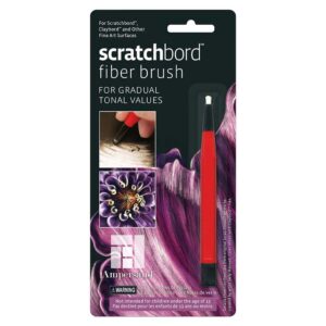 Scratchbord Fiber Brush Packaged