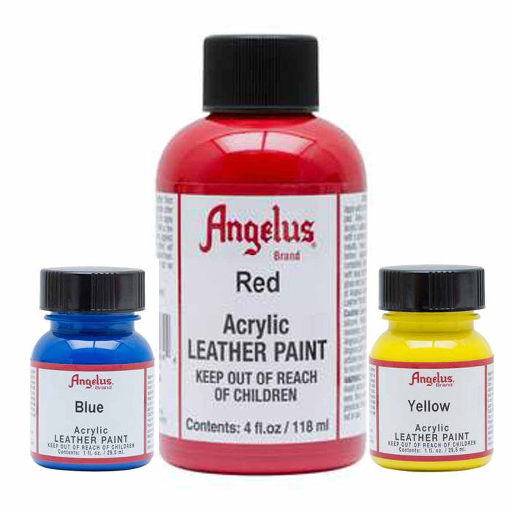 Angelus Pearlescent Acrylic Leather Paint 1oz Pacific Blue