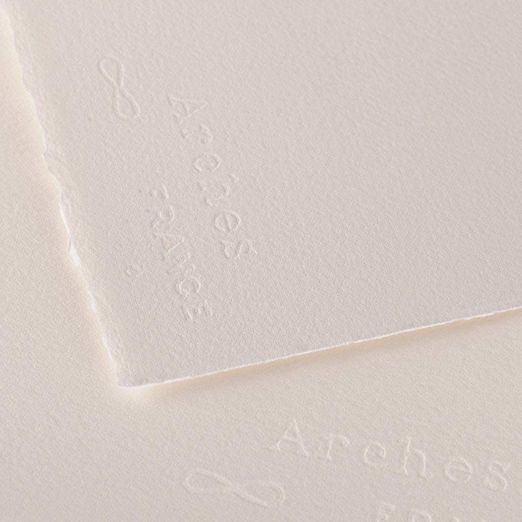 Arches Natural White Watercolor Paper - 51'' x 10 yds, Cold Press, Roll