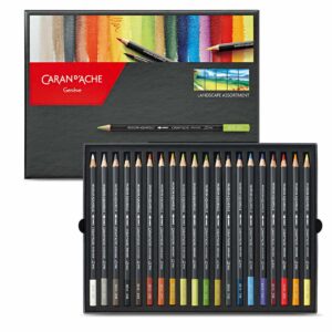 Drawing Pencils Art Set – 55 Watercolor Pencils and Sketching Art