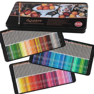 Cezanne Colored Pencils Set 120 3 Tray