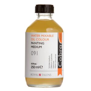 Cobra Water Mixable Painting Medium - 091 Bottle 250 ml (8.5 OZ)