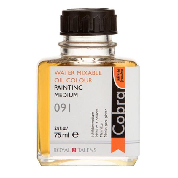Cobra Water Mixable Painting Medium - 091 Bottle 75 ml (2.5 OZ)