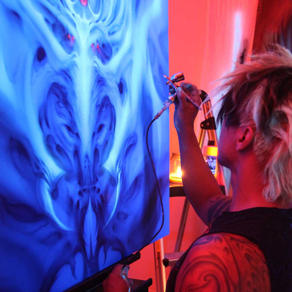 Createx Airbrush Paint Wicked UV Glow Base - Barlow's Tackle