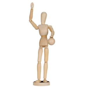 Creative Mark Magnepoze Manikins - Male Natural 12 in