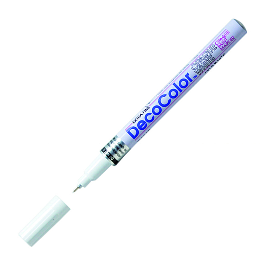 Decocolor Paint Pens for Cars Parts, Glass and Plastic - Broad