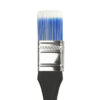 Dynasty Blue Ice Wax Brushes - Short Handle Flat Size 1in