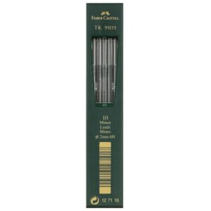 Faber Castell TK 9400 Drawing Pencil Lead - Lead Refill 2 mm Pkg of 10 6H