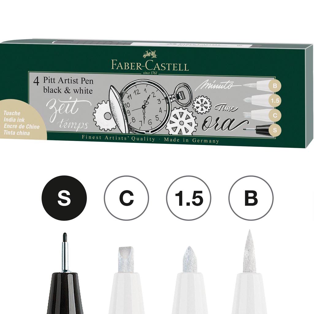 Faber-Castell Pitt Artist Pen White