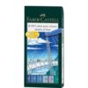Faber Castell Pitt Artist Pen Sets - Shades of Blue. Wallet Set of 6