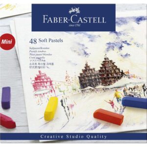 Faber Castell Soft Pastel Half Stick Set 48pc Front