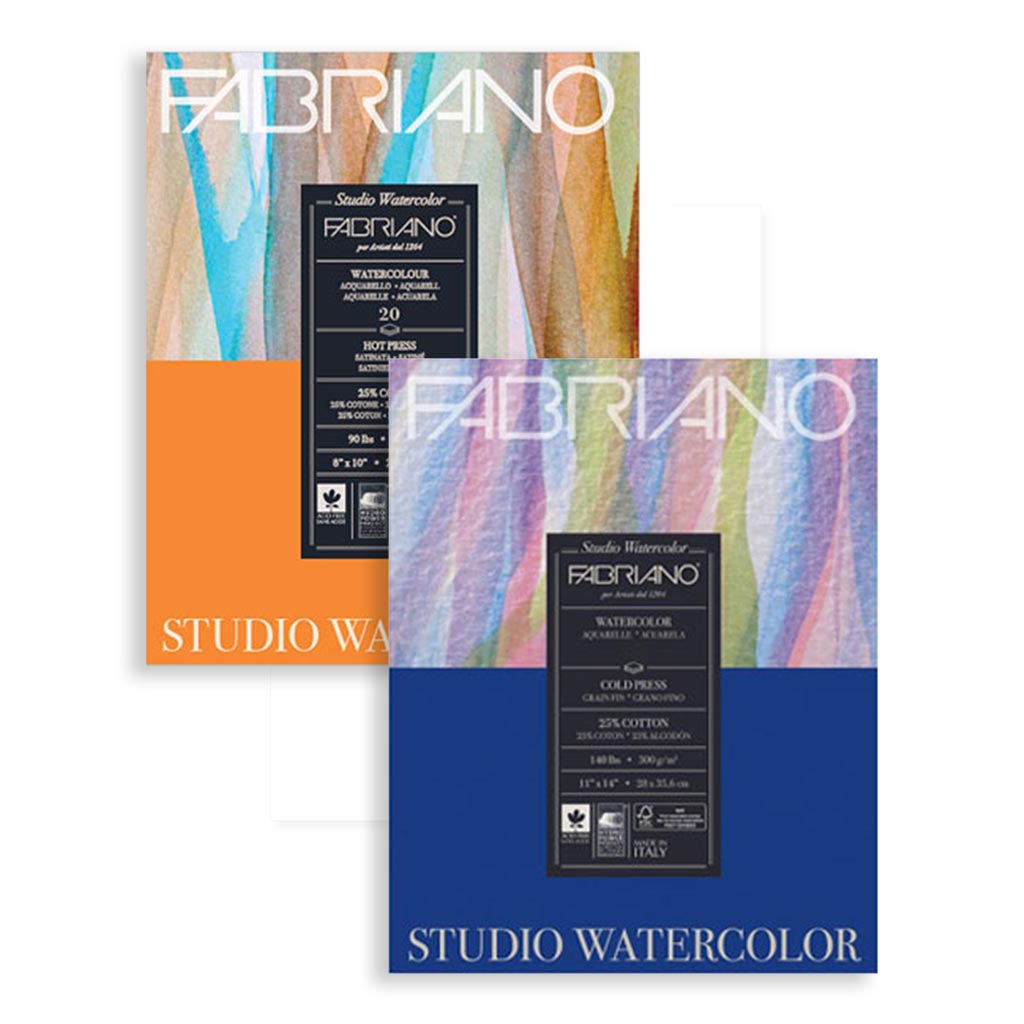 Fabriano Studio Watercolor Pads – Jerrys Artist Outlet