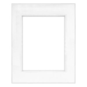 MCS Framatic Fineline Aluminum Frames - White 16in x 20in Artwork Size
