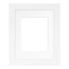 Framatic Modern White Frame 11x14-8x10