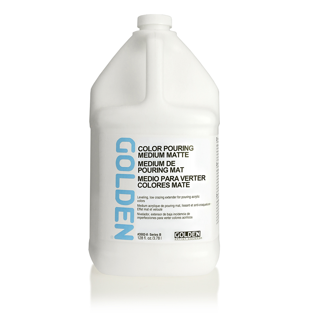 Liquitex Professional Acrylic Mediums - Effects Gloss Pouring Medium, 1  gallon