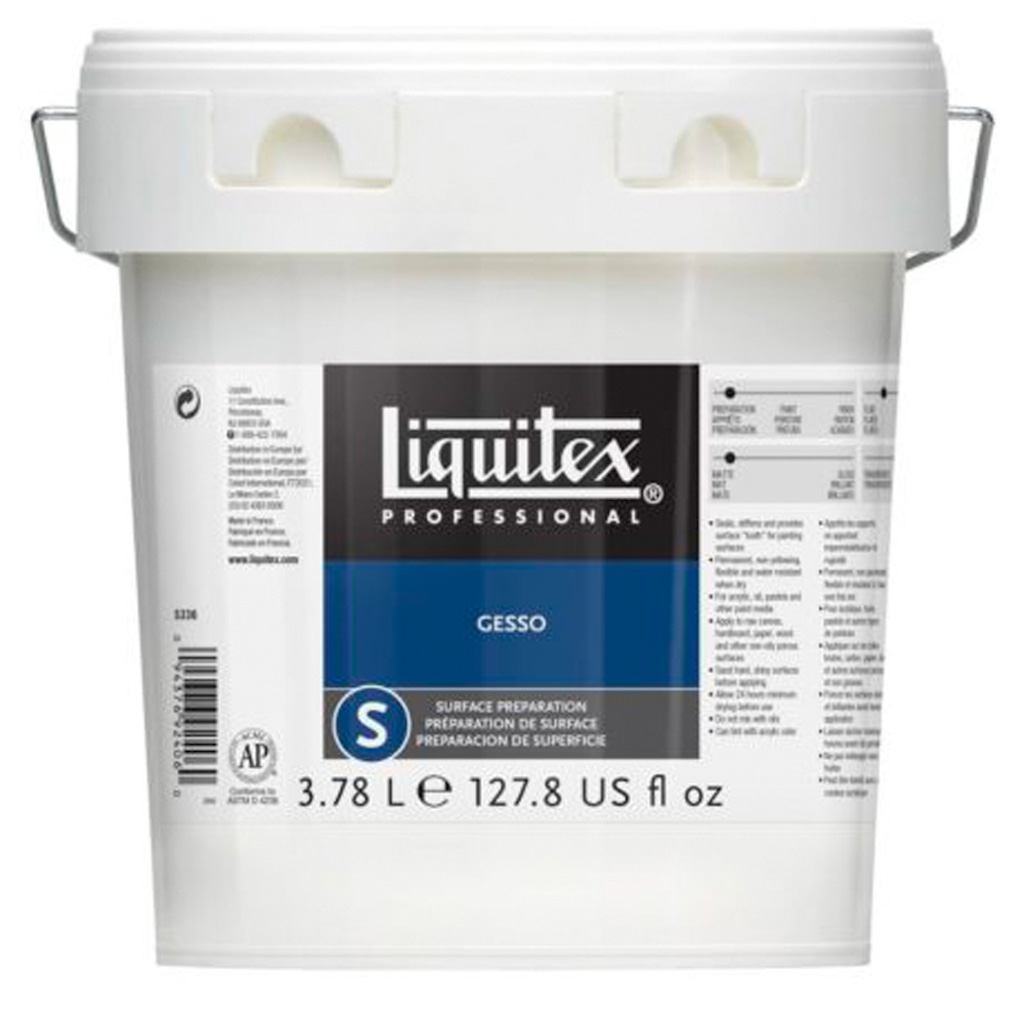  Liquitex Professional Gesso Surface Prep Medium, 118ml