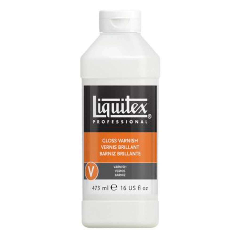Liquitex Acrylic Soluvar Gloss Varnish, 32oz Bottle