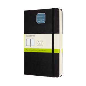 Moleskine Classic Notebook Expanded Large Plain 5X8.25 In