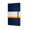 Moleskine Classic Notebook Softcover Expanded Large Dot Sapphire Blue 5X8.25 In
