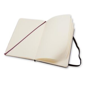 Moleskine Classic Notebook Large Plain Open