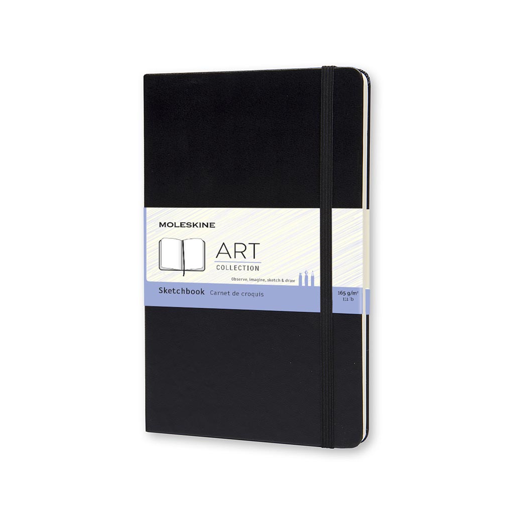 Carnet - Moleskine Art Sketchbook - Large, Soft Cover - Black
