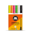 Molotow One4All Acrylic Marker Sets - 127HS Neon Set 6 x 2mm