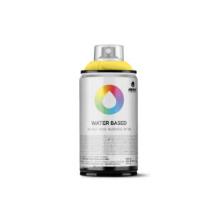 MTN Water Based Spray Paint - Fluorescent Yellow WRVFY 300 ml (NET WT 10 OZ)