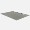 New Wave Ugo Glass Palettes - Grey Glass 9in x 12in