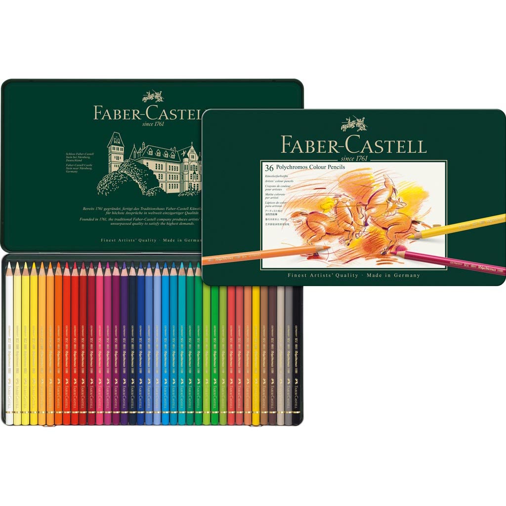 Faber-Castell Polychromos (Lápices de Colores) - Set de 60