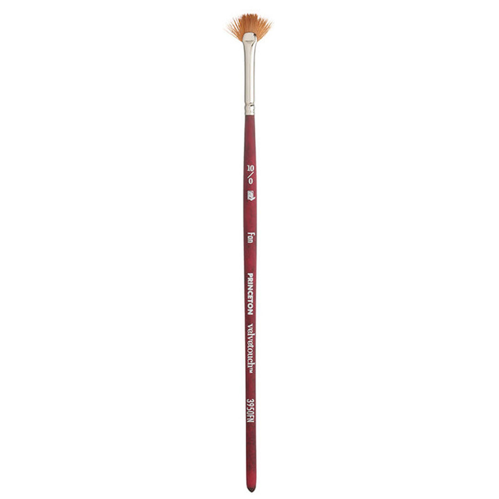 Princeton Brush Velvetouch Mixed Media 3950 series Angle Shader size 5/8 -  Wet Paint Artists' Materials and Framing