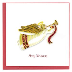 Quilled Christmas Angel Card