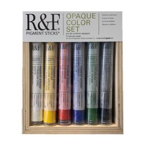 R & F Pigment Stick Opaque Color Set