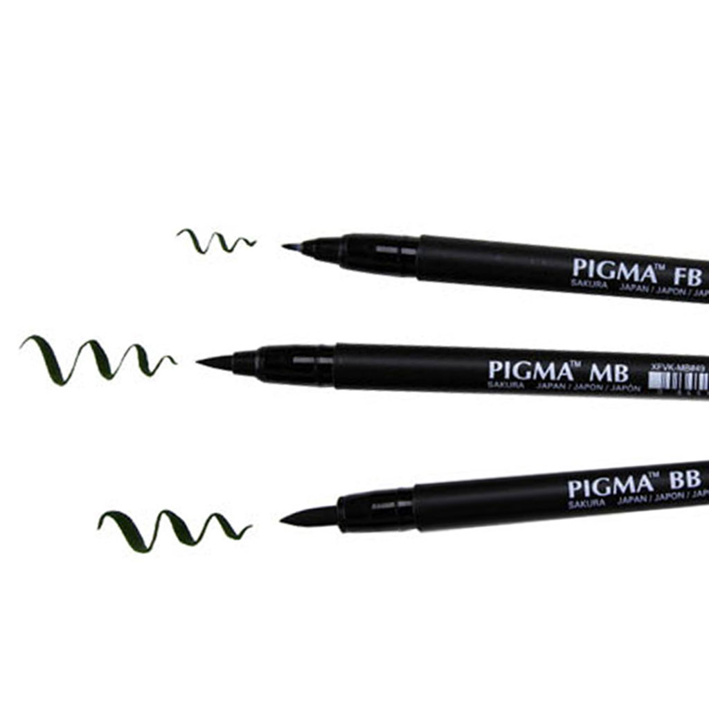 Sakura - Pigma Brush Pen - Black