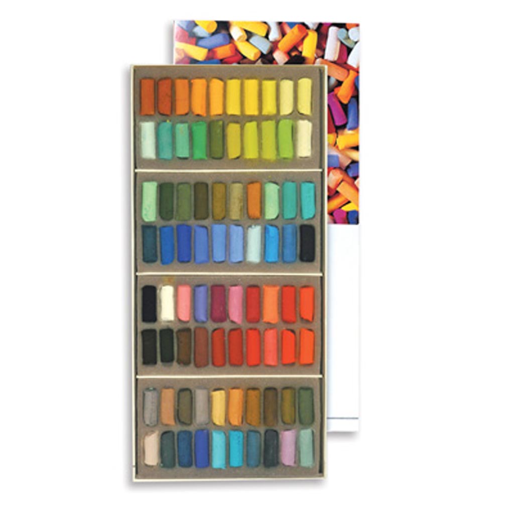 Sennelier Soft Pastels - Portrait Colors, Half-Sticks, Set of 40