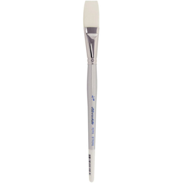 Silver Brush Silverwhite Soft Synthetic Brushes - Stroke Sz 1 in