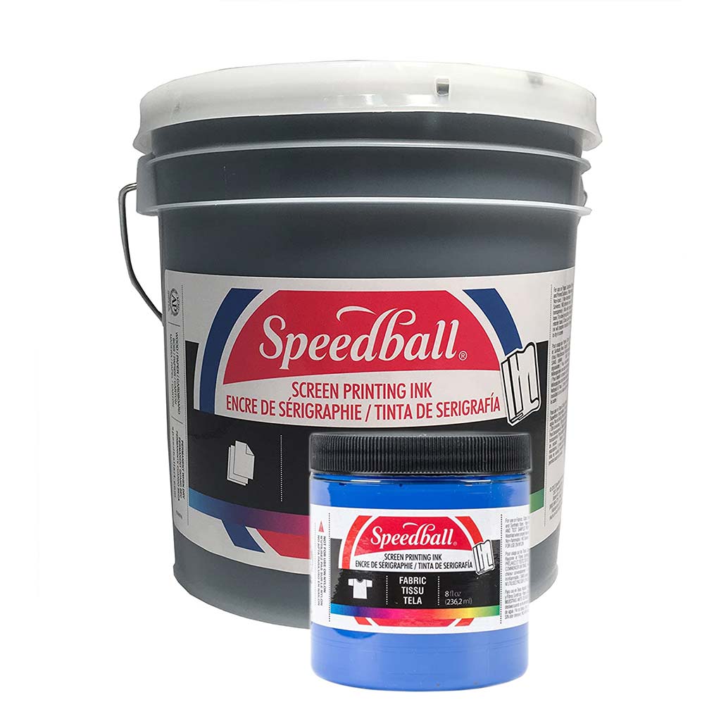 Speedball Acrylic Ink - Fluorescent Blue - 32 oz.