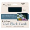 Strathmore Greeting Card Coal Black