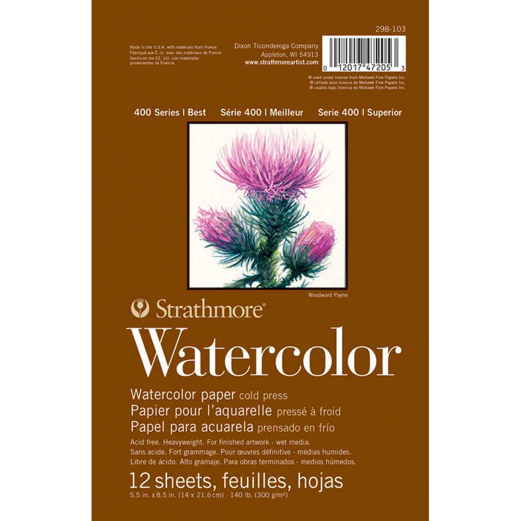 Strathmore 400 Series Watercolor Pads – Jerrys Artist Outlet