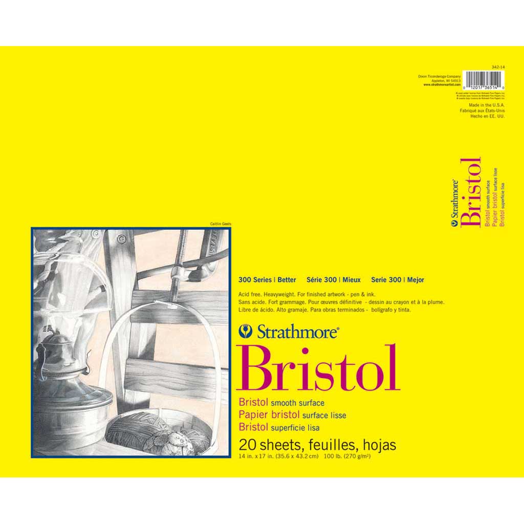 Le papier bristol Strathmore série 300 - Aux couleurs d'Alix