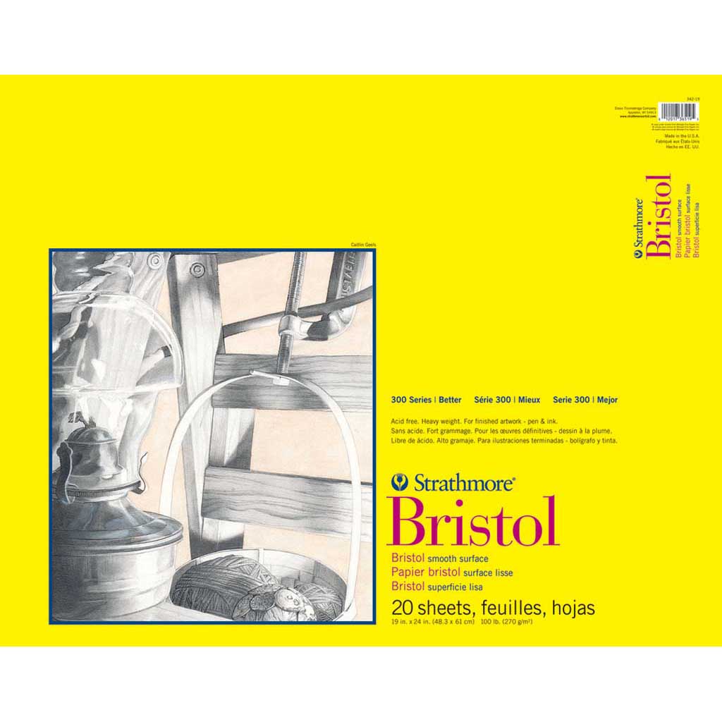 Sketch book - Drawing paper and Bristol board : Strathmore brand