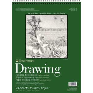 Strathmore 400 Series Recycled Drawing - 11 x 14 in Medium Surface 130gsm (80lb)