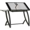 Studio Designs Futura Luxe Table Pewter Angle View