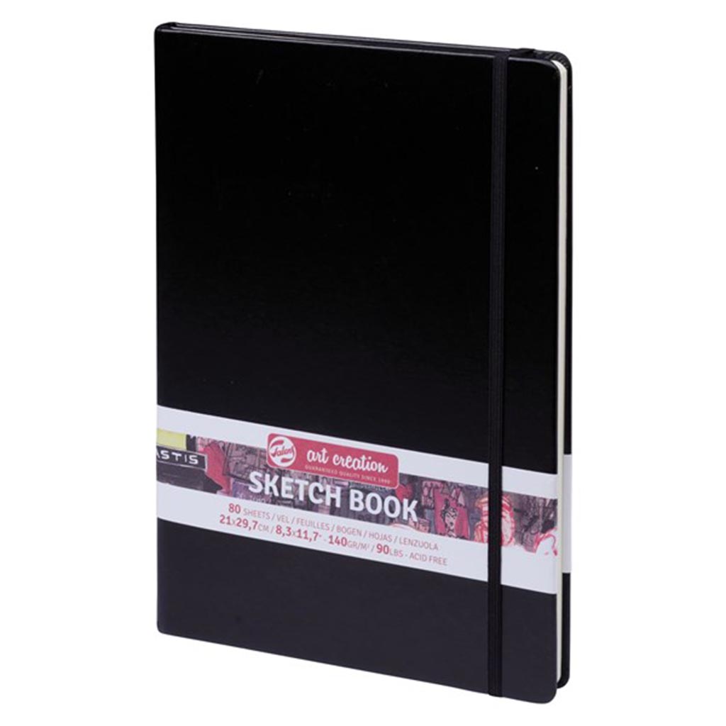 Royal Talens Art Creation Hardback Sketchbook – 80 Sheets – 12x12cm – Light  Blue