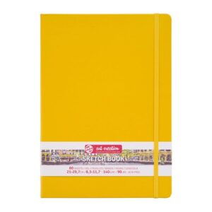 Talens Art Creation Sketch Books - Yellow 140g/90lbs 8.3 x 11.7in (A4)