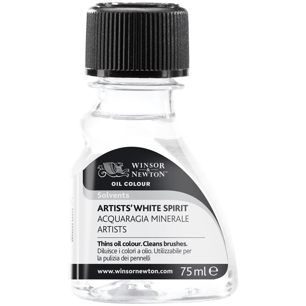 Winsor & Newton Artists' White Spirits, 75ml (2.5-oz) Bottle