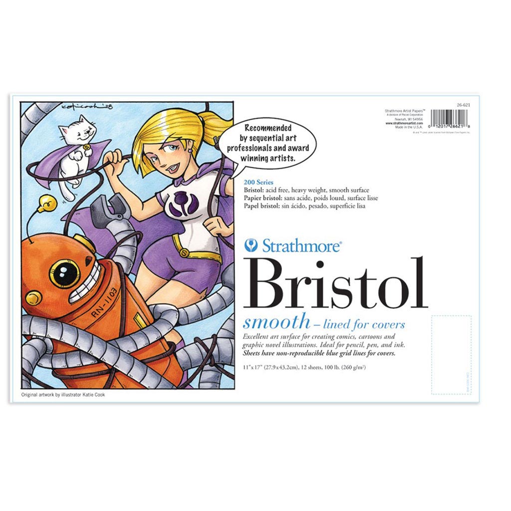 Strathmore 200 Series Sequential Art Bristol Pad 11 x 17 in – Jerrys Artist  Outlet