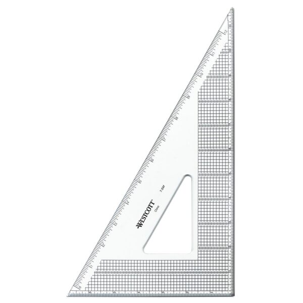 Wescott Gridded Triangle 30/60 12 in