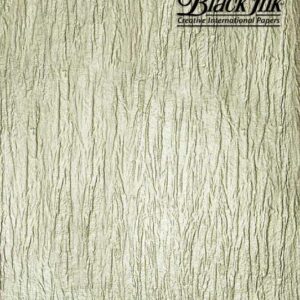 Black Ink Indian Metallic Papers Metallic Bark - Pewter 22 X 30 In