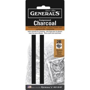 Generals Compressed Charcoal 2 Pk